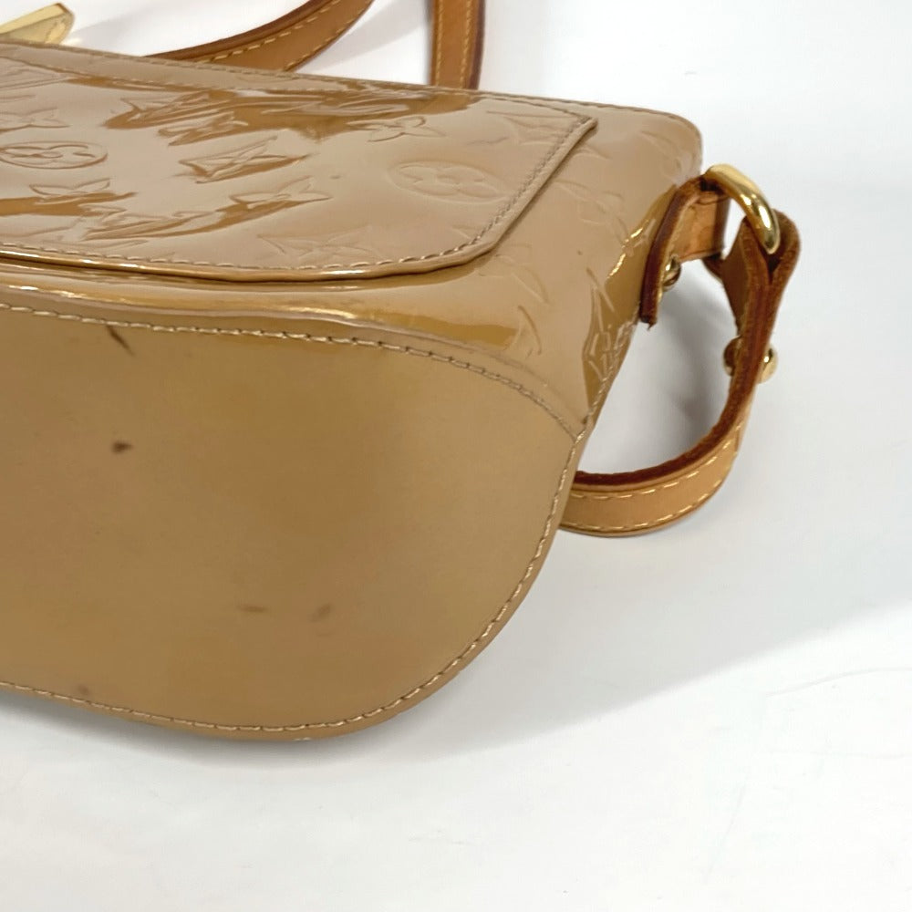 Louis Vuitton Shoulder Bag M91508 Monogram Vernis Beige Monogram Vernis Minna Street Women