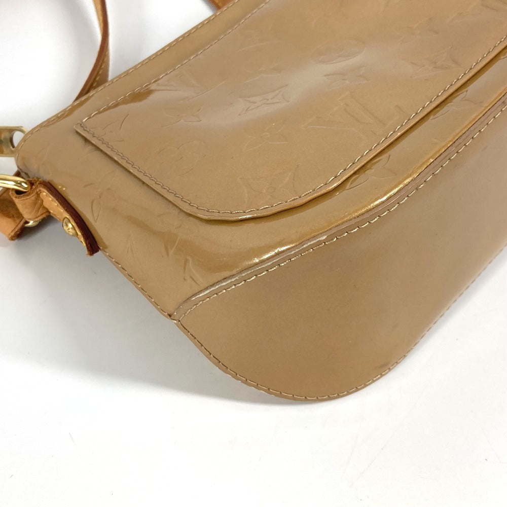 Louis Vuitton Shoulder Bag M91508 Monogram Vernis Beige Monogram Vernis Minna Street Women