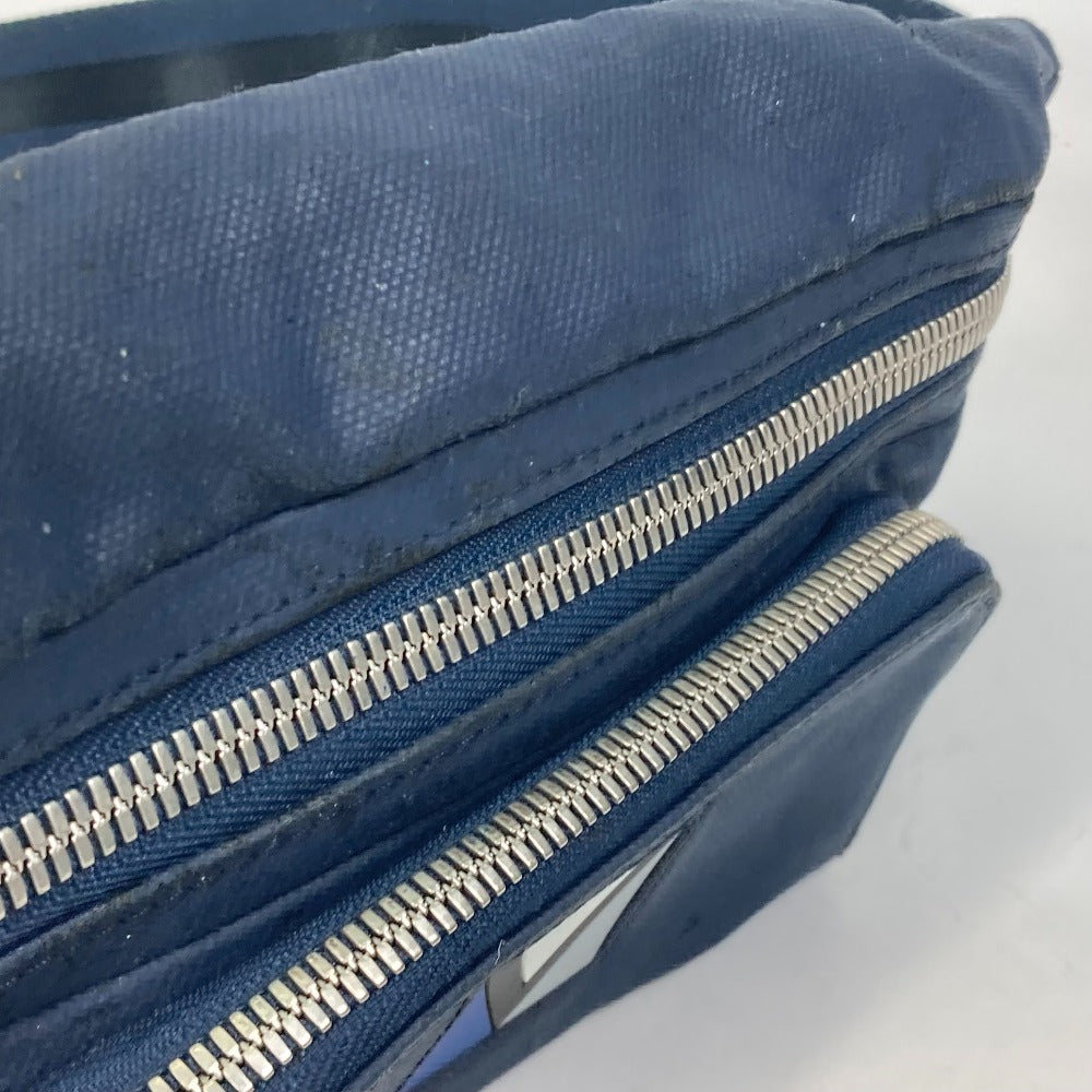 Louis Vuitton Sling Bag M80706 Nylon Canvas Blue Lv Cup Mizenu Mens