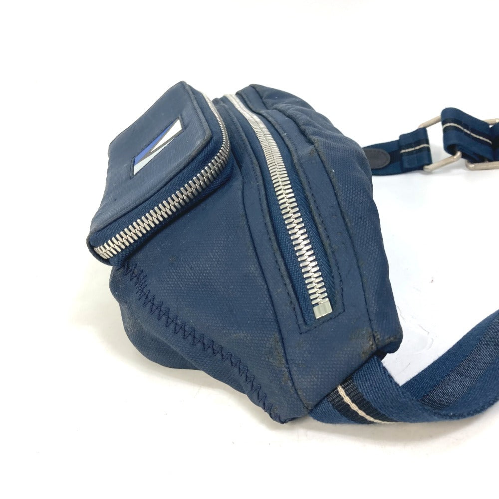 Louis Vuitton Sling Bag M80706 Nylon Canvas Blue Lv Cup Mizenu Mens