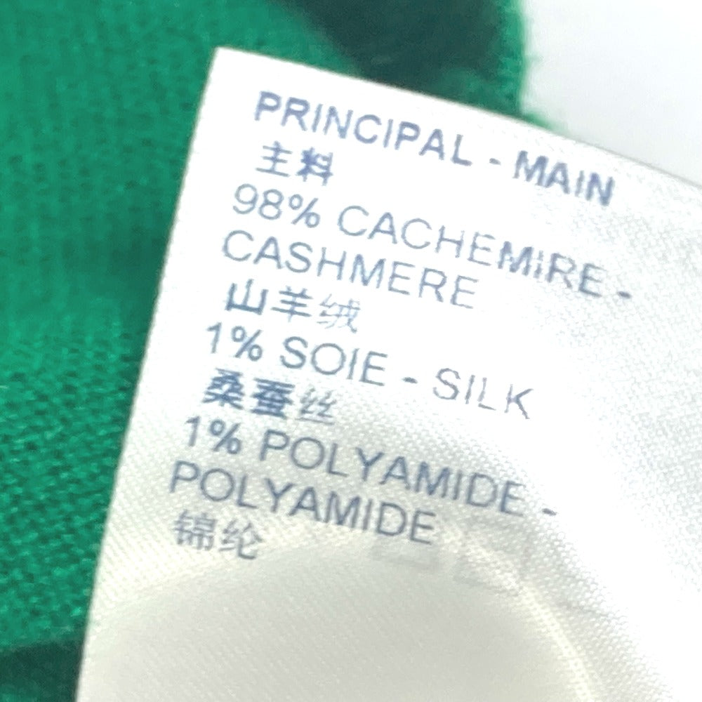 Louis Vuitton Sweater 1A9Fqt Cashmere, Silk, Polyamide Green Lvse Lv Embossed Hoodie Long Sleeve