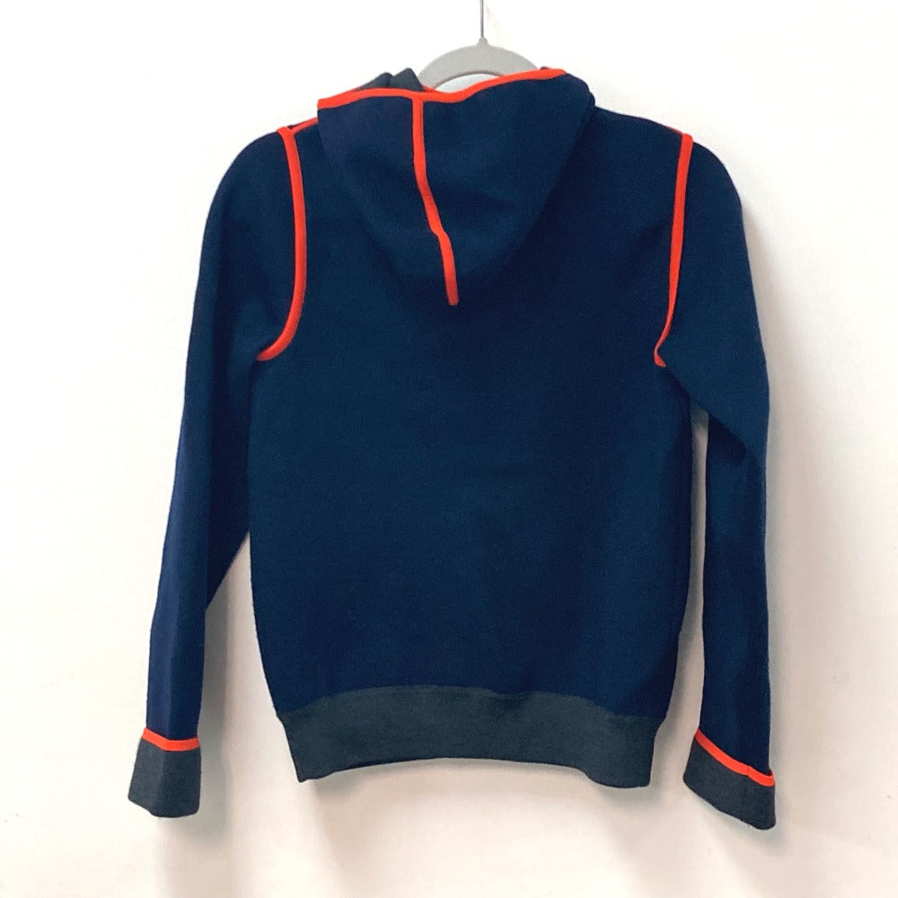 Louis Vuitton Setup Fmkc06 Fmkc03 Wool, Potiamide Navy X Orange Logo Tops Hoodies Sweatshirts Point