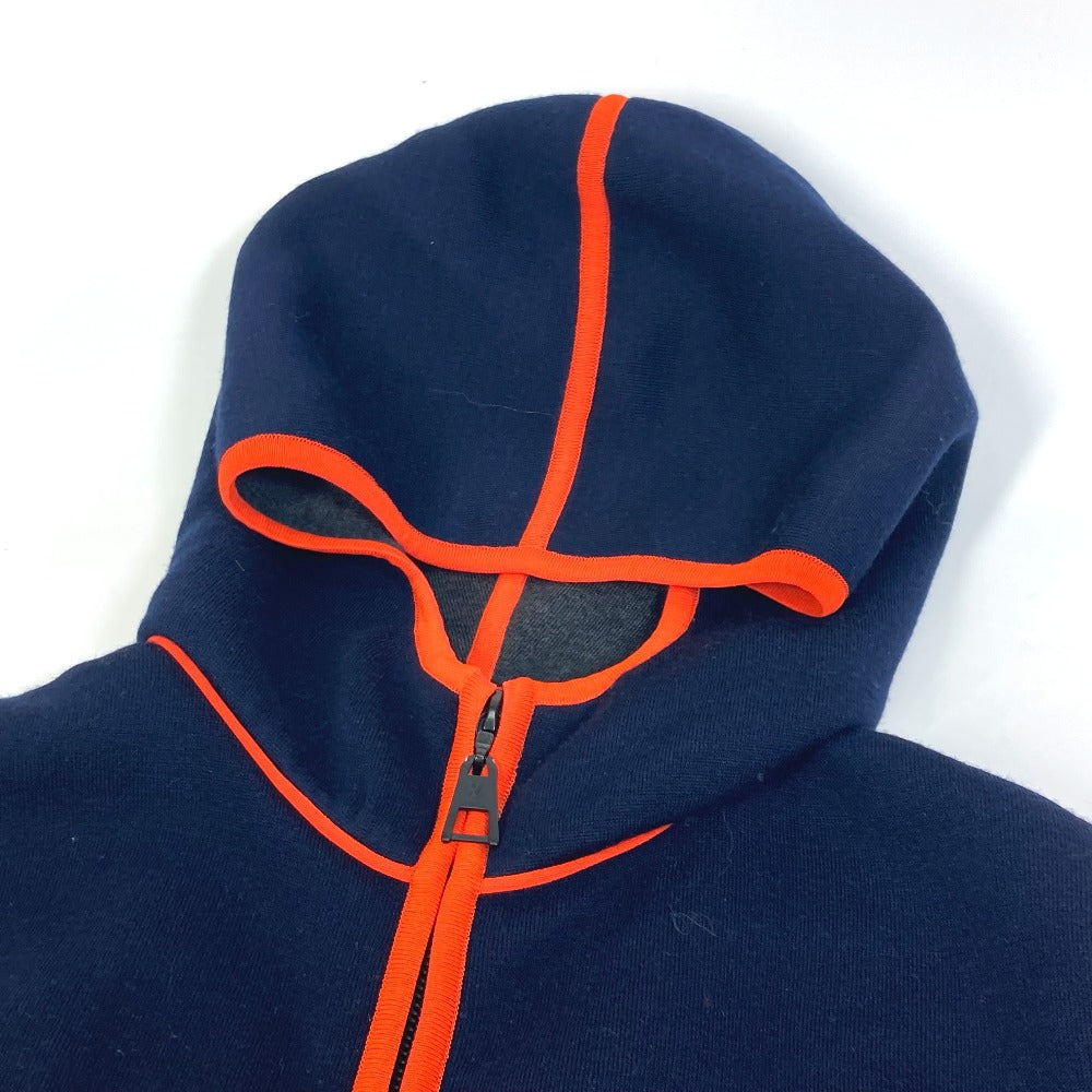 Louis Vuitton Setup Fmkc06 Fmkc03 Wool, Potiamide Navy X Orange Logo Tops Hoodies Sweatshirts Point