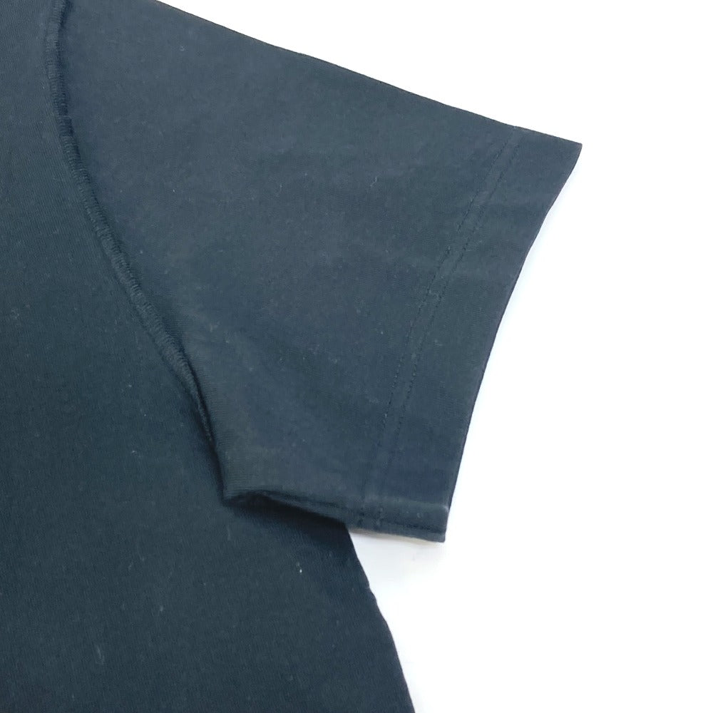 Louis Vuitton Short Sleeve T-Shirt Pattern Number Unknown Cotton Black Pleated Mens M