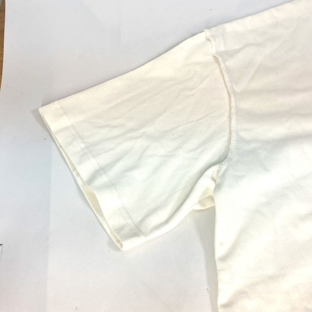 Louis Vuitton Short Sleeve T-Shirt 1Ab4Up Cotton White 23Stainless Steel Rainbow Printed T-Shirt