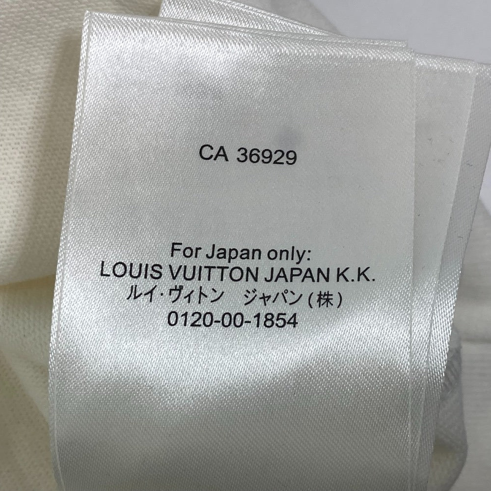 Louis Vuitton Short Sleeve T-Shirt 1Ab4Up Cotton White 23Stainless Steel Rainbow Printed T-Shirt