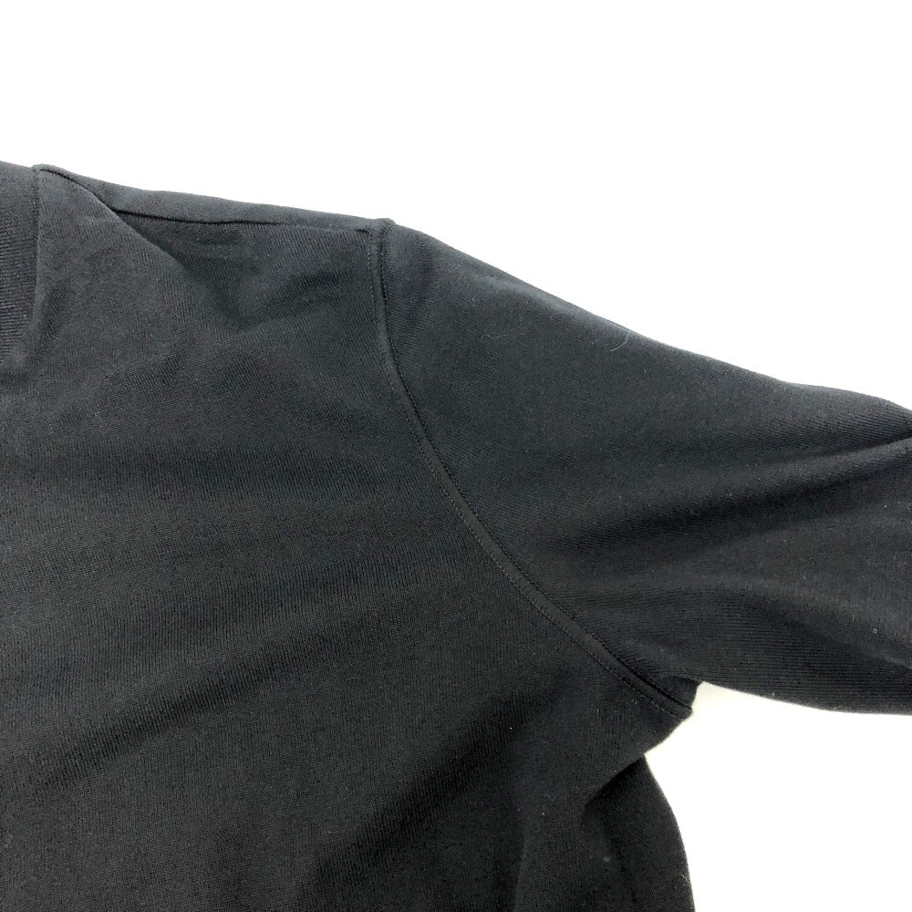 Louis Vuitton Nylon Jacket Rm241Q Nylon, Cotton Black Monogram Reversible Mens L