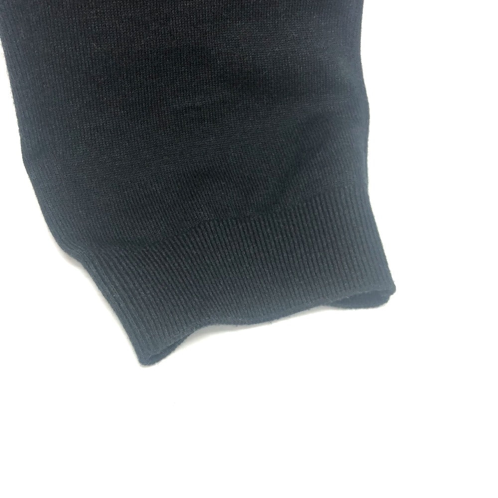 Louis Vuitton Pants Rm231M Wool Black Trousers Bottoms Logo Patch Mens S