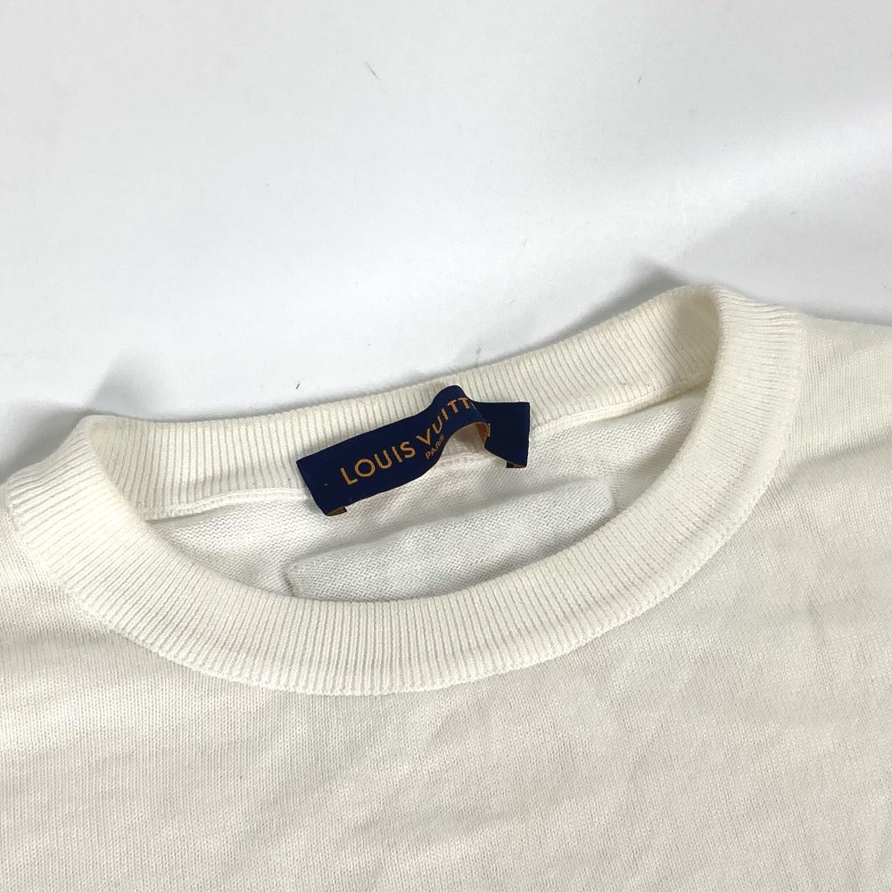 Louis Vuitton Short Sleeve T-Shirt Cotton White 22Aw Graphic Logo L