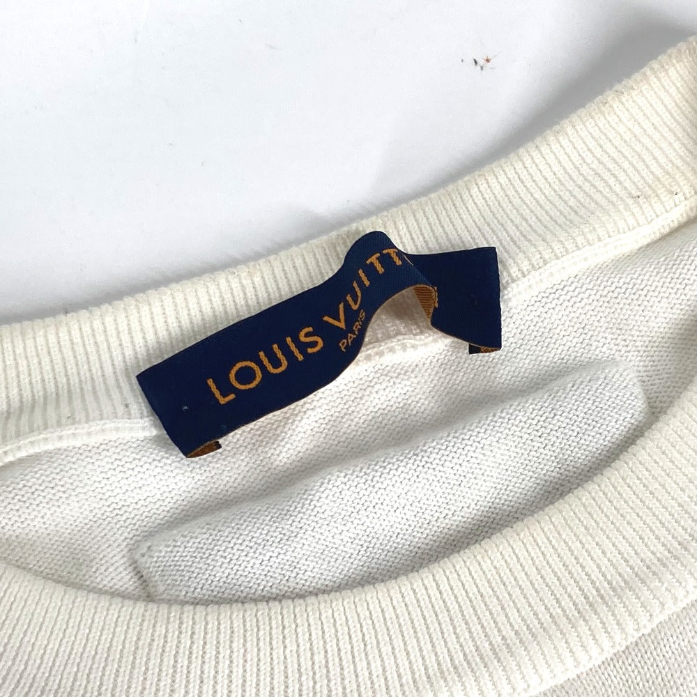 Louis Vuitton Short Sleeve T-Shirt Cotton White 22Aw Graphic Logo L