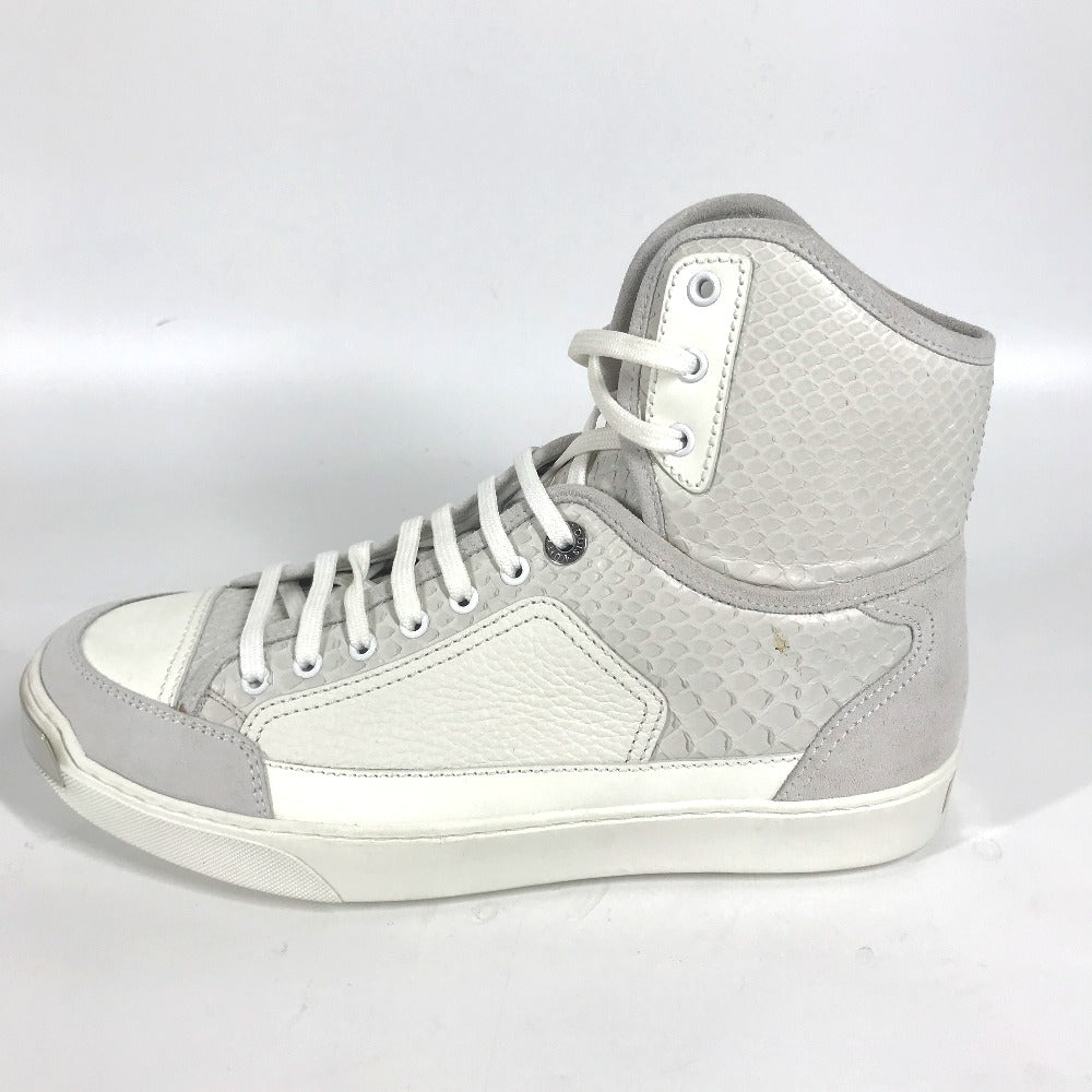 Louis Vuitton Sneakers Leather, Suede White Shoes Shoes Mens 8