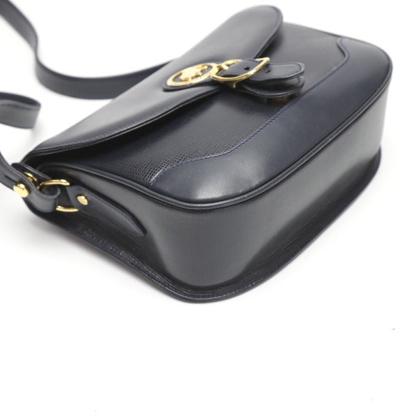 Hunting World Shoulder Bag Leather Navy Crossbody Shoulder Bag Women
