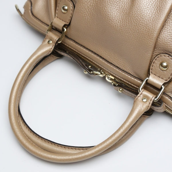 Gucci Handbag 247902 Leather Smokey Pink 2Way Bag Wg Leather Shoulderwith Strap Crossbody Women