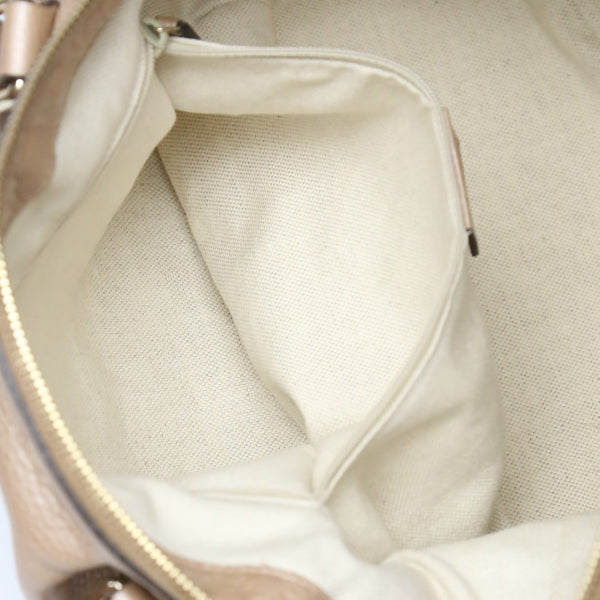 Gucci Handbag 247902 Leather Smokey Pink 2Way Bag Wg Leather Shoulderwith Strap Crossbody Women