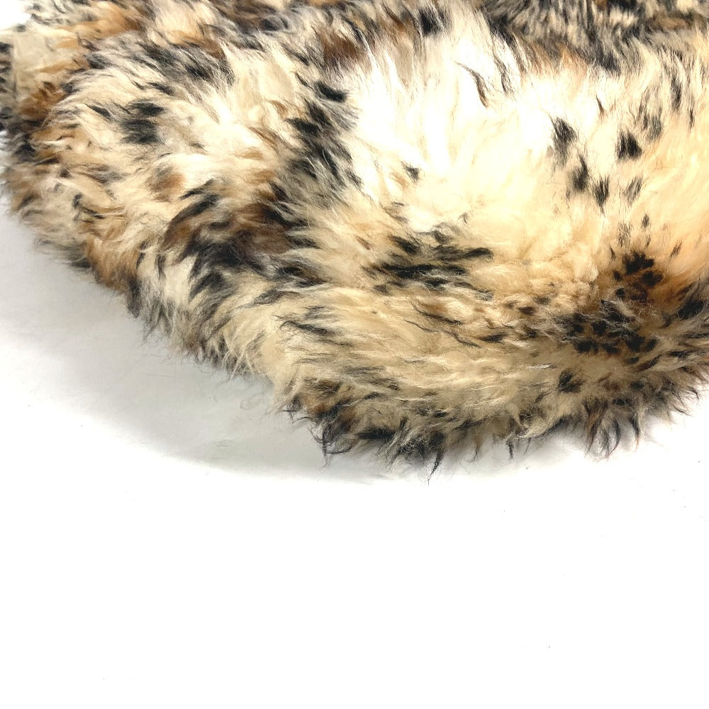 Louis Vuitton Handbag M50818 Mouton, Leather Beige Animal Collection Sac Plat Mouton Women