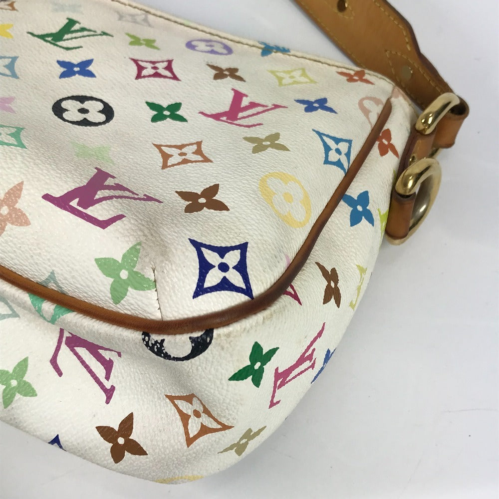 Louis Vuitton Shoulder Bag M40053 Monogram Multicolor Canvas White Monogram Multicolor Lodge Pm