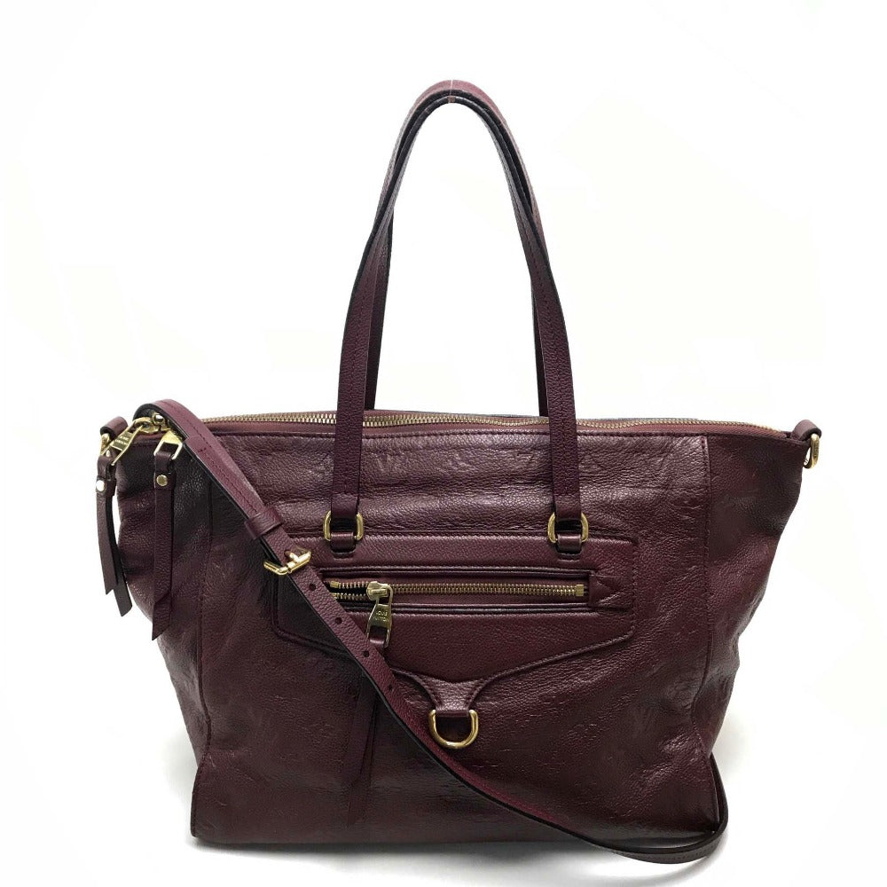 Louis Vuitton Shoulder Bag M93413 Monogram Ann Platt Leather Brown Monogram Ann Platt Remunize Pm