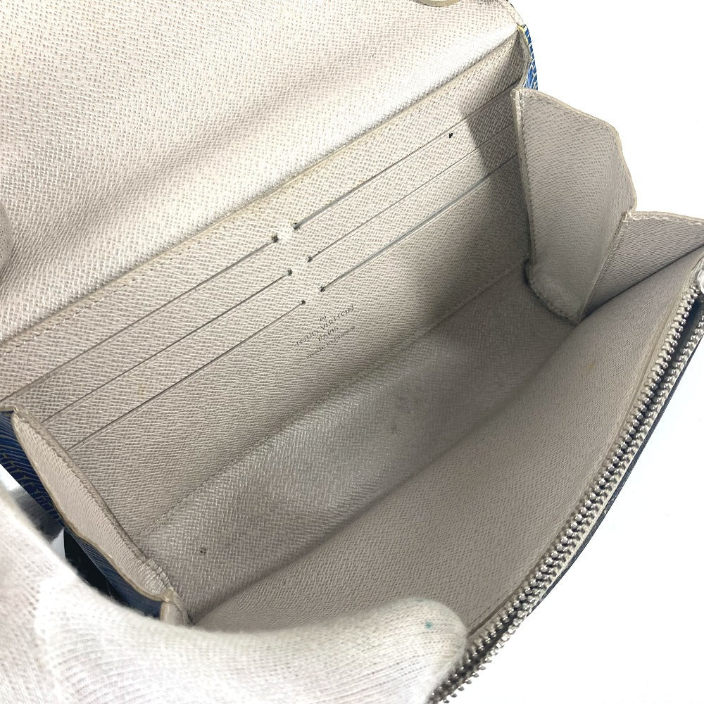 Louis Vuitton Shoulder Bag M61036 Epi Leather Blue Epi Denim Portefeuille Twist