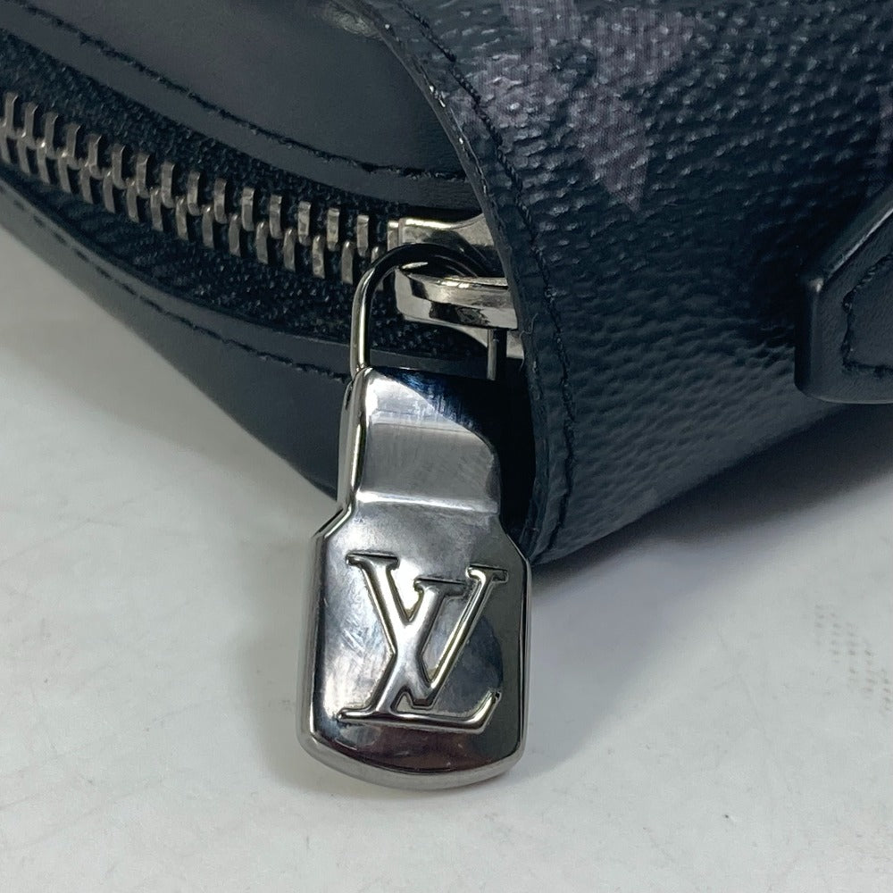 Louis Vuitton Long Wallet Purse M61698 Monogram Eclipse Canvas Black Monogram Eclipse Zippy Xl Mens