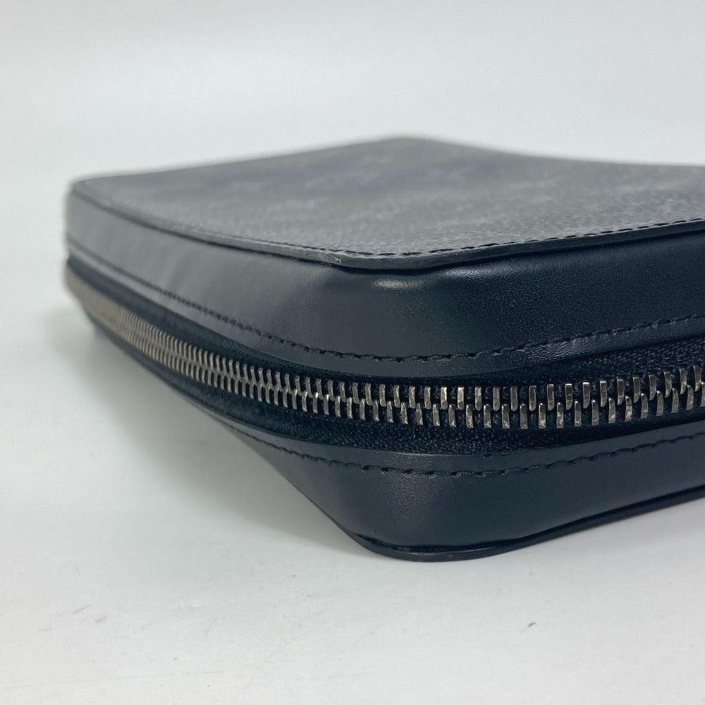 Louis Vuitton Long Wallet Purse M61698 Monogram Eclipse Canvas Black Monogram Eclipse Zippy Xl Mens