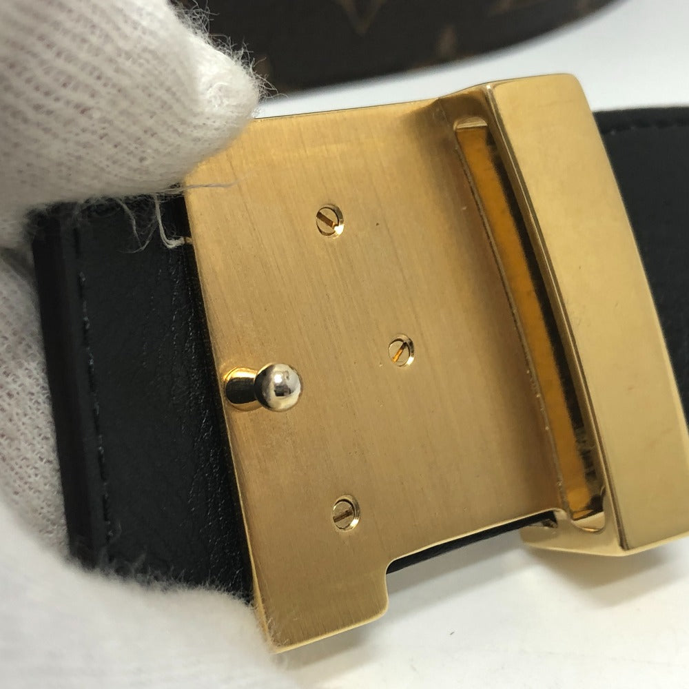 Louis Vuitton Belt Mp016 Leather Brown 17Aw Louis Vuitton X Supreme Monogram Saintur Lv Initial