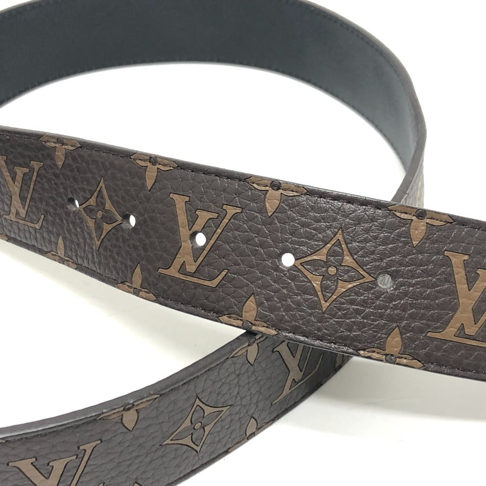 Louis Vuitton Belt Mp016 Leather Brown 17Aw Louis Vuitton X Supreme Monogram Saintur Lv Initial