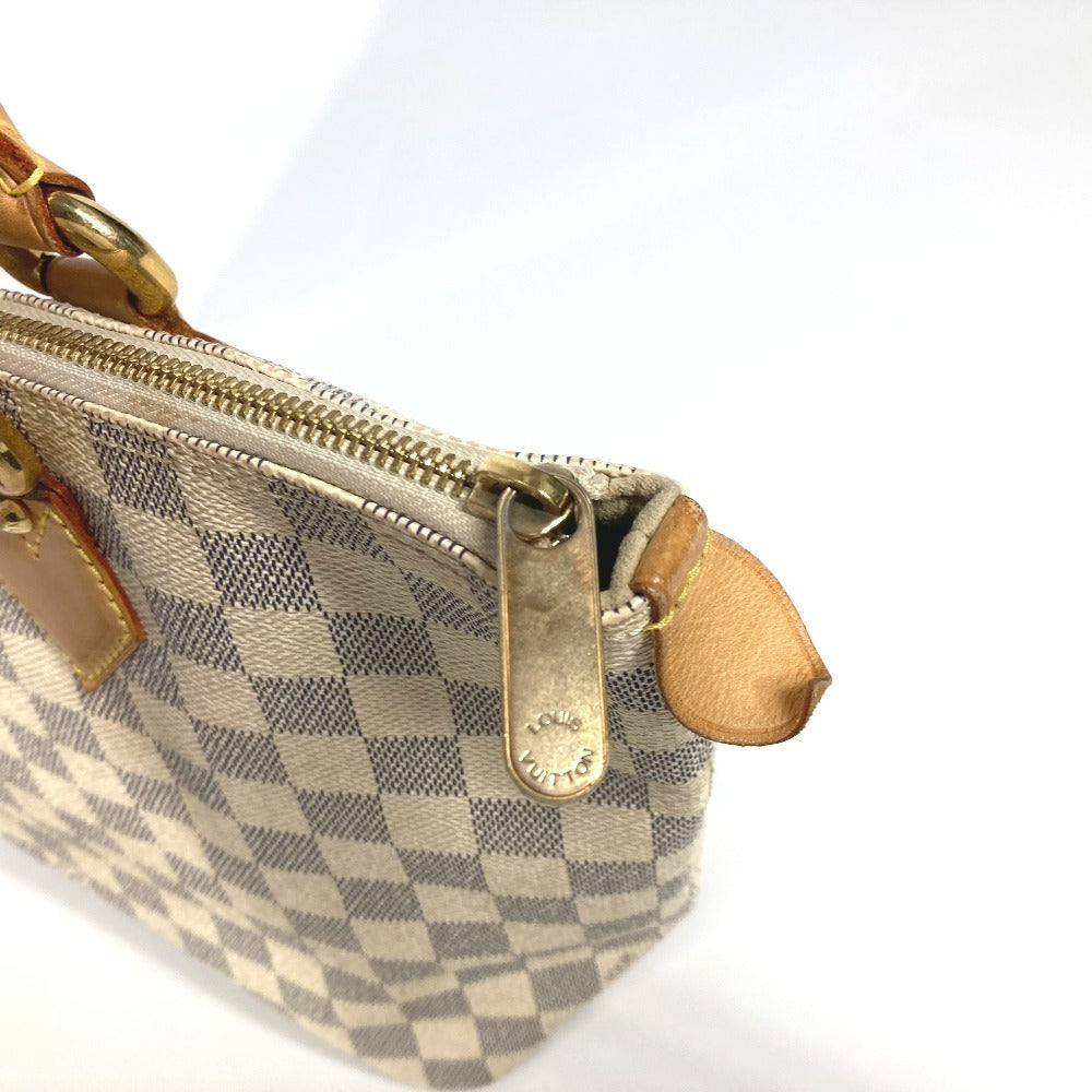 Louis Vuitton Tote Bag N44039 Damier Azur Canvas White Damier Azur Jena Pm Women