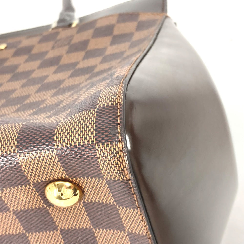 Louis Vuitton Handbag N41150 Damier Canvas Brown Damier Rivoli Mm Women