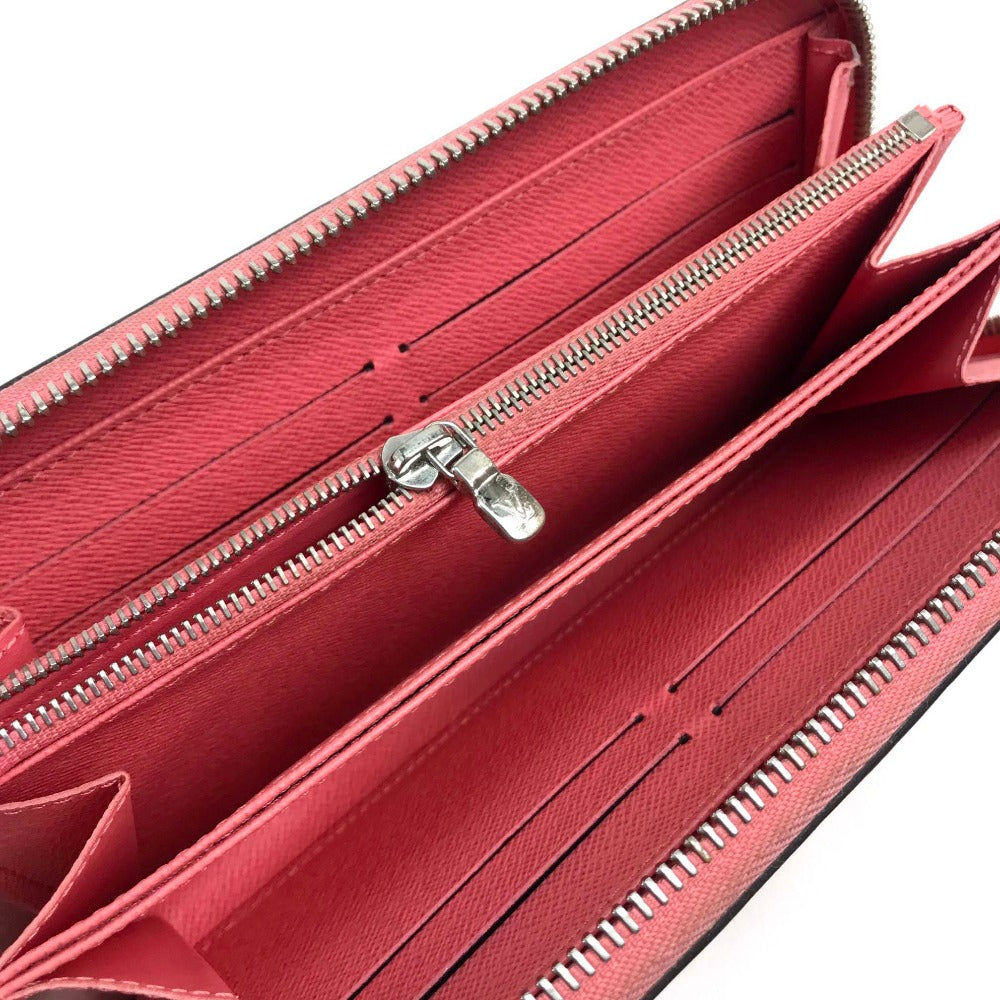 Louis Vuitton Long Wallet Purse M60663 Epi Leather Pink Type Epi Zippy Wallet Women