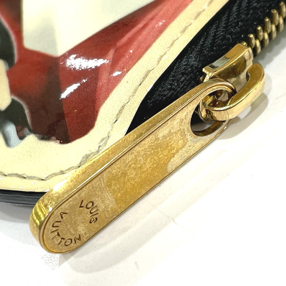 Louis Vuitton Coin Case M50420 Patent Leather Multicolor Vernis Sticker Portomonet Voyeur