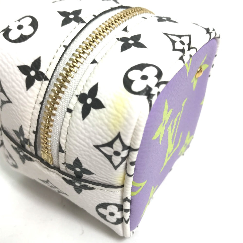 Louis Vuitton Pouch M67669 Canvas, Giant Monogram Yellow Monogram Giant Portomonet Cube Women