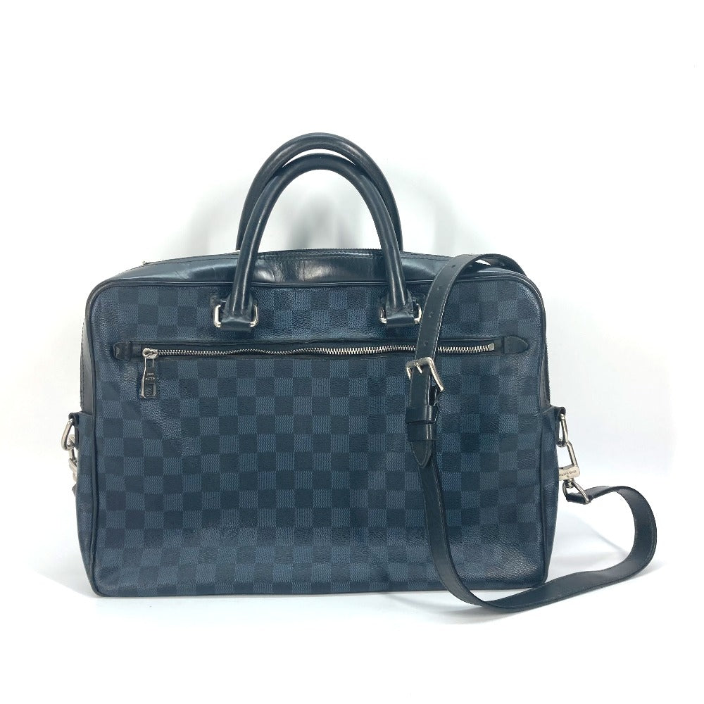 Louis Vuitton Business Bag M41347 Damier Cobalt Canvas Black Damier Cobalt Porto Documan Business