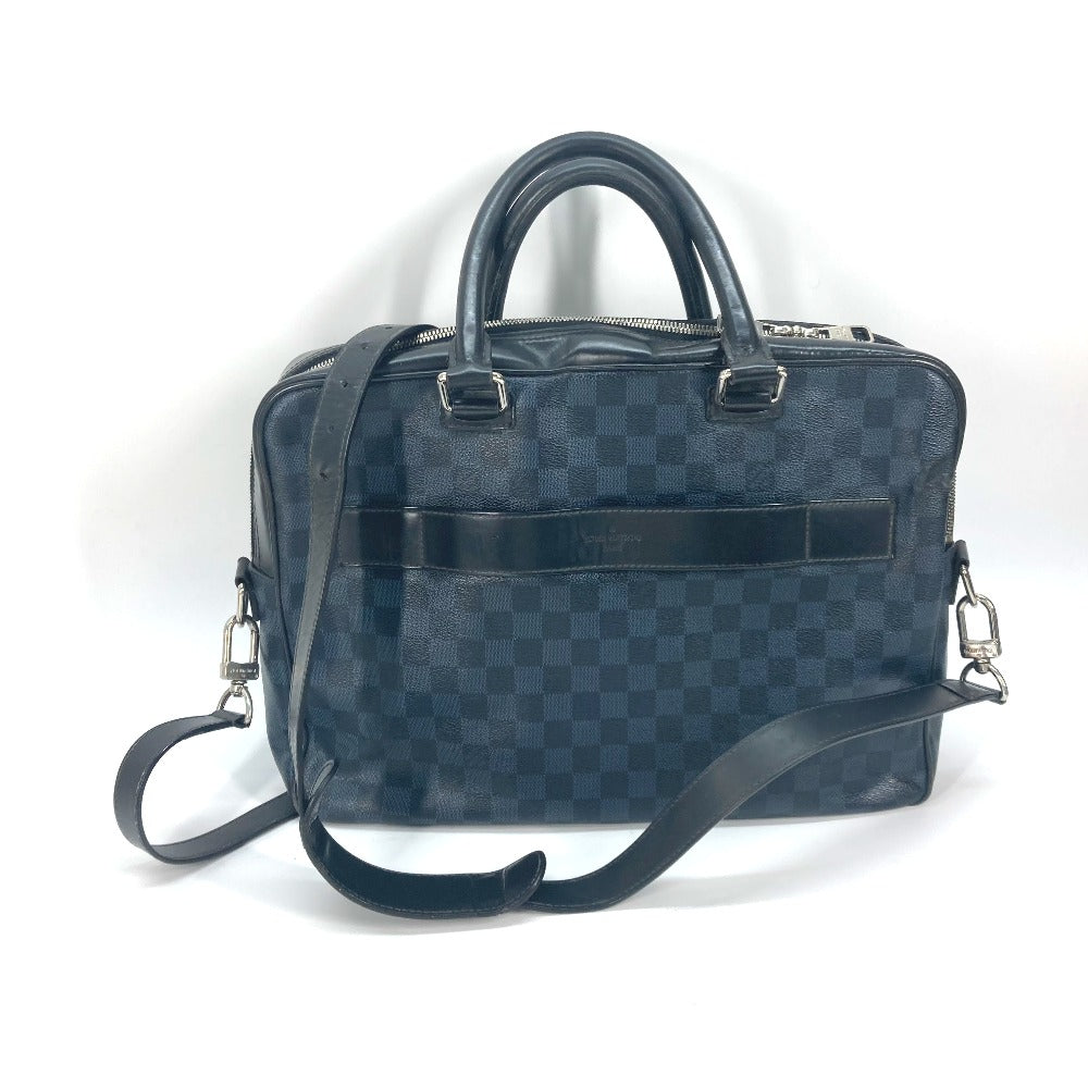 Louis Vuitton Business Bag M41347 Damier Cobalt Canvas Black Damier Cobalt Porto Documan Business