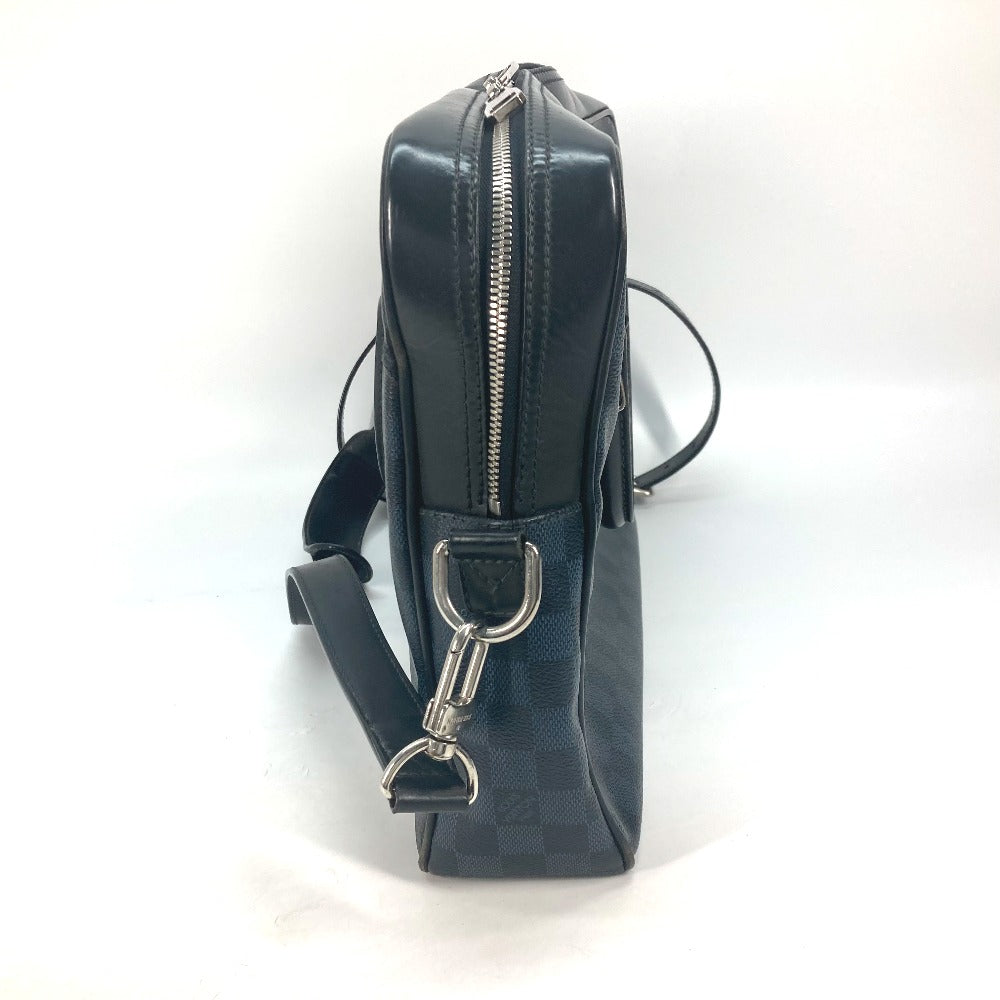 Louis Vuitton Business Bag M41347 Damier Cobalt Canvas Black Damier Cobalt Porto Documan Business