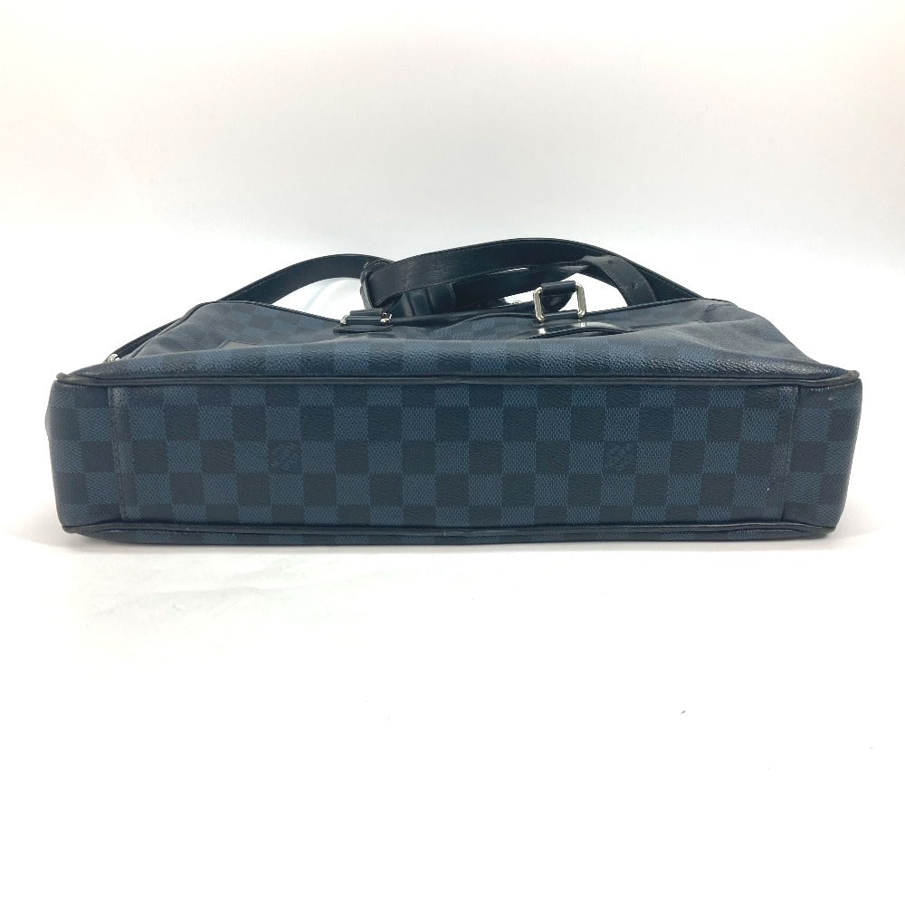 Louis Vuitton Business Bag M41347 Damier Cobalt Canvas Black Damier Cobalt Porto Documan Business