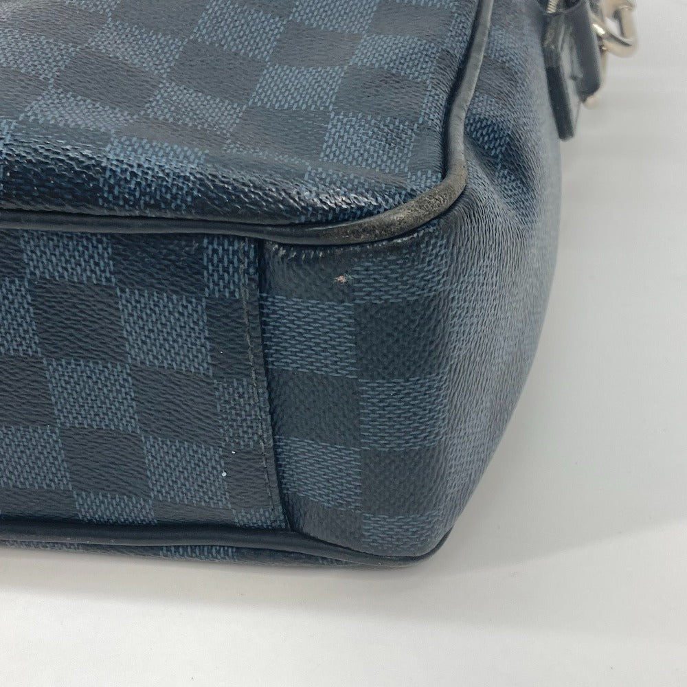 Louis Vuitton Business Bag M41347 Damier Cobalt Canvas Black Damier Cobalt Porto Documan Business