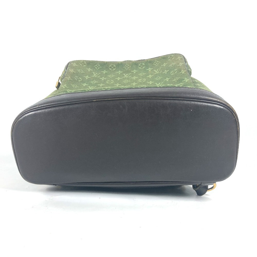 Louis Vuitton Backpack M92456 Monogram Mini Canvas Khaki Monogram Mini Montsouris Gm Unisex(Unisex)