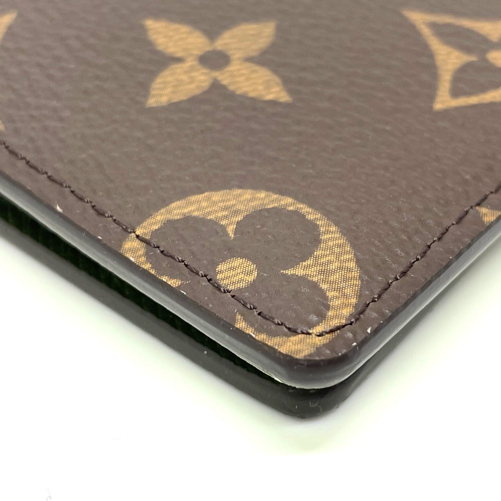Louis Vuitton Folded Wallet Monogram Canvas Brown Animal Monogram Portefeuille Slender Nm Mens
