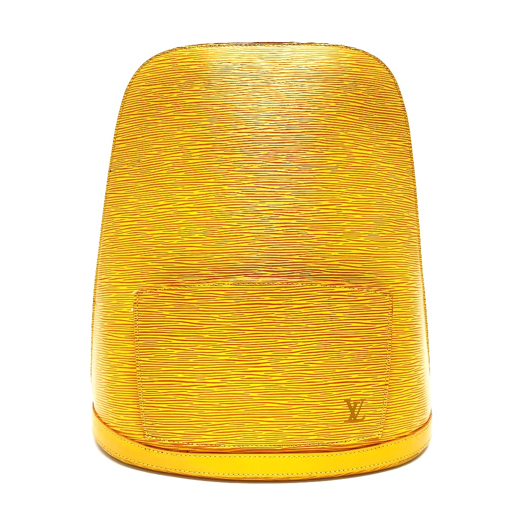 Louis Vuitton Backpack M52299 Epi Leather Yellow Epi Coblanc Unisex(Unisex)