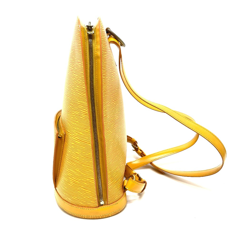 Louis Vuitton Backpack M52299 Epi Leather Yellow Epi Coblanc Unisex(Unisex)