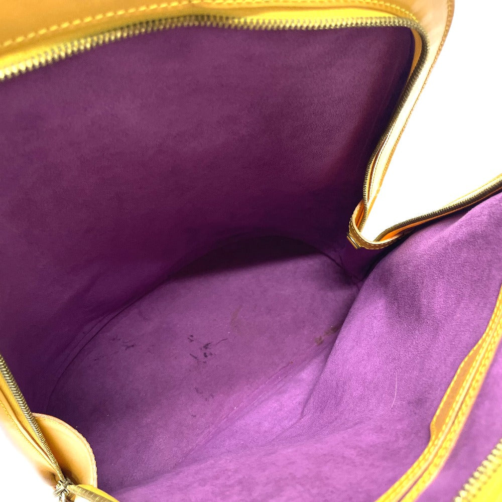 Louis Vuitton Backpack M52299 Epi Leather Yellow Epi Coblanc Unisex(Unisex)