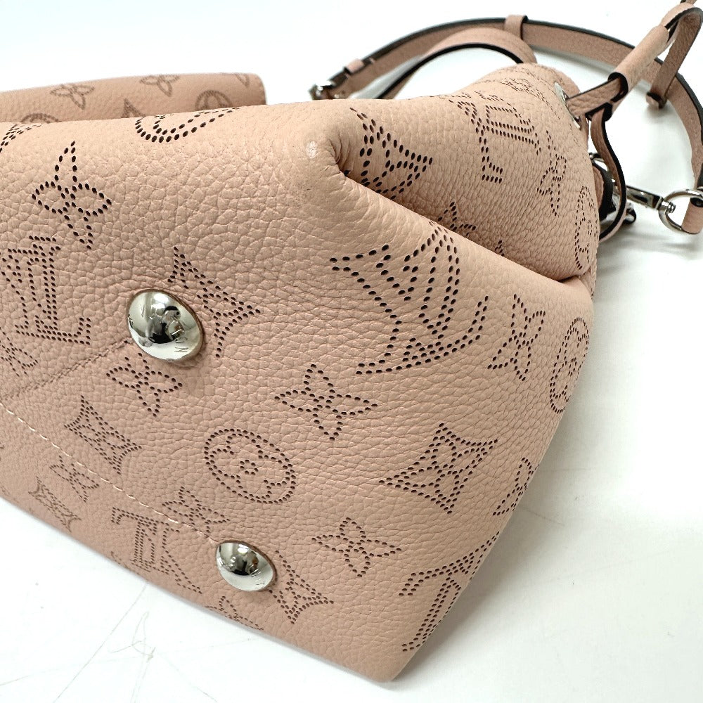 Louis Vuitton Shoulder Bag L57068 Monogram Mahina Leather Pink Monogram Mahina Bella Women