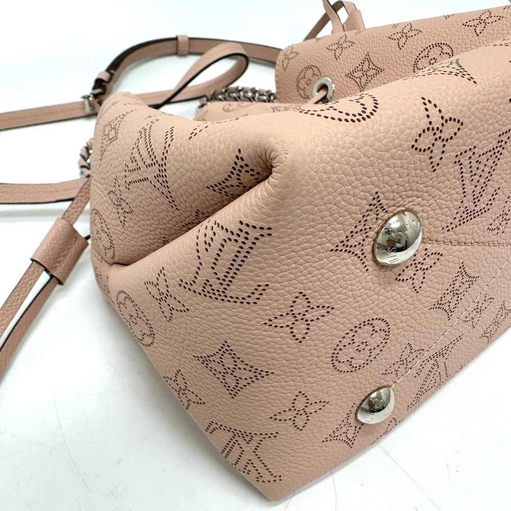 Louis Vuitton Shoulder Bag L57068 Monogram Mahina Leather Pink Monogram Mahina Bella Women