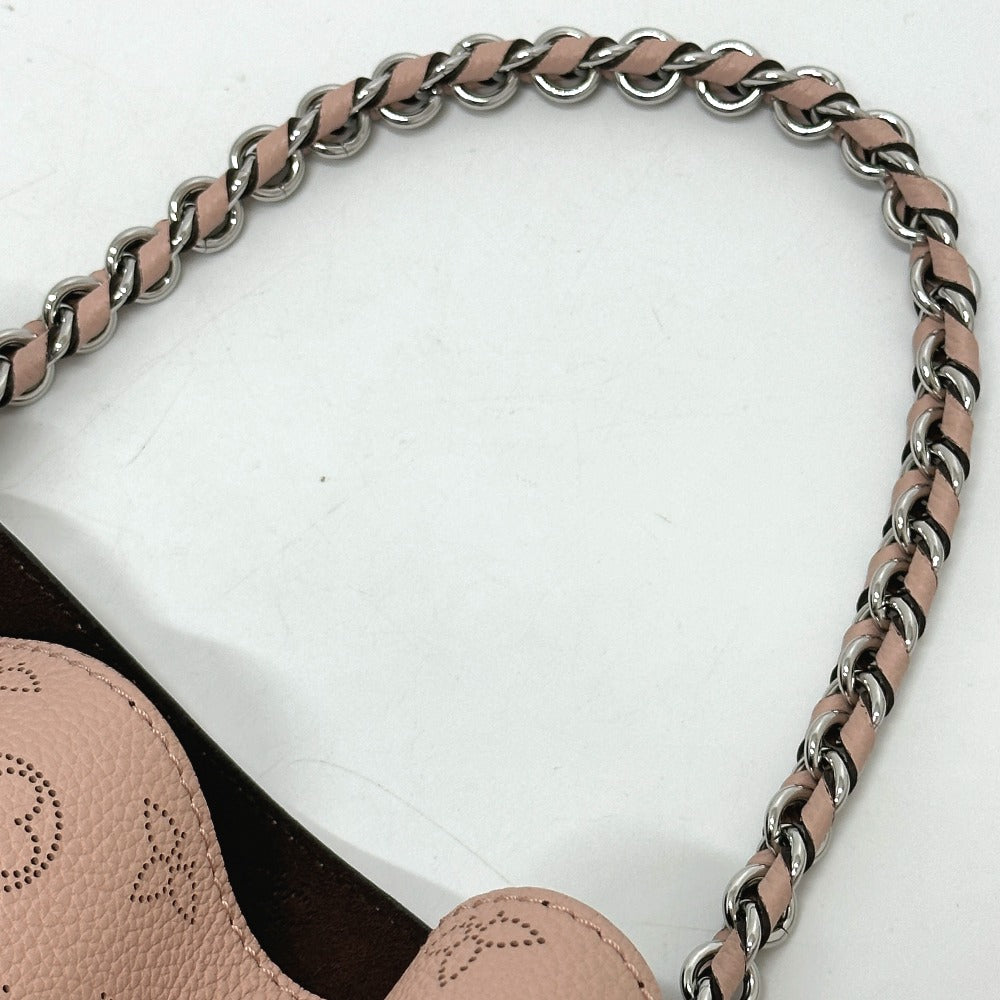 Louis Vuitton Shoulder Bag L57068 Monogram Mahina Leather Pink Monogram Mahina Bella Women