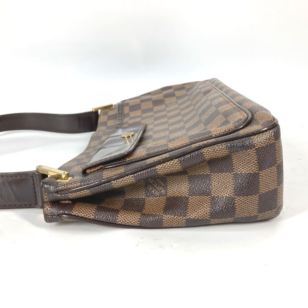 Louis Vuitton Shoulder Bag N51129 Damier Canvas Brown Damier Aubagne Women