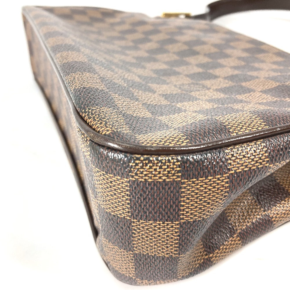 Louis Vuitton Shoulder Bag N51129 Damier Canvas Brown Damier Aubagne Women