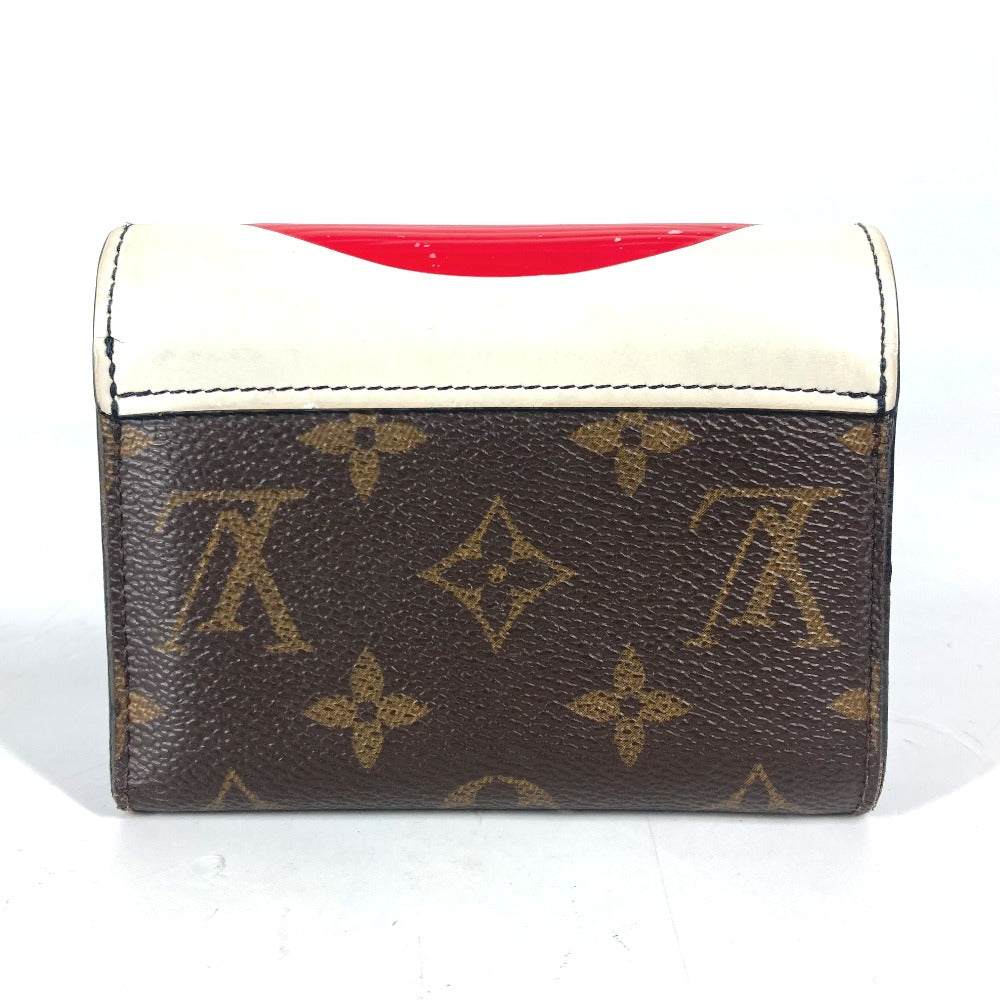 Louis Vuitton Trifold Wallet M67257 Monogram Canvas, Epi Leather Brown Monogram Kabuki Portefeuille