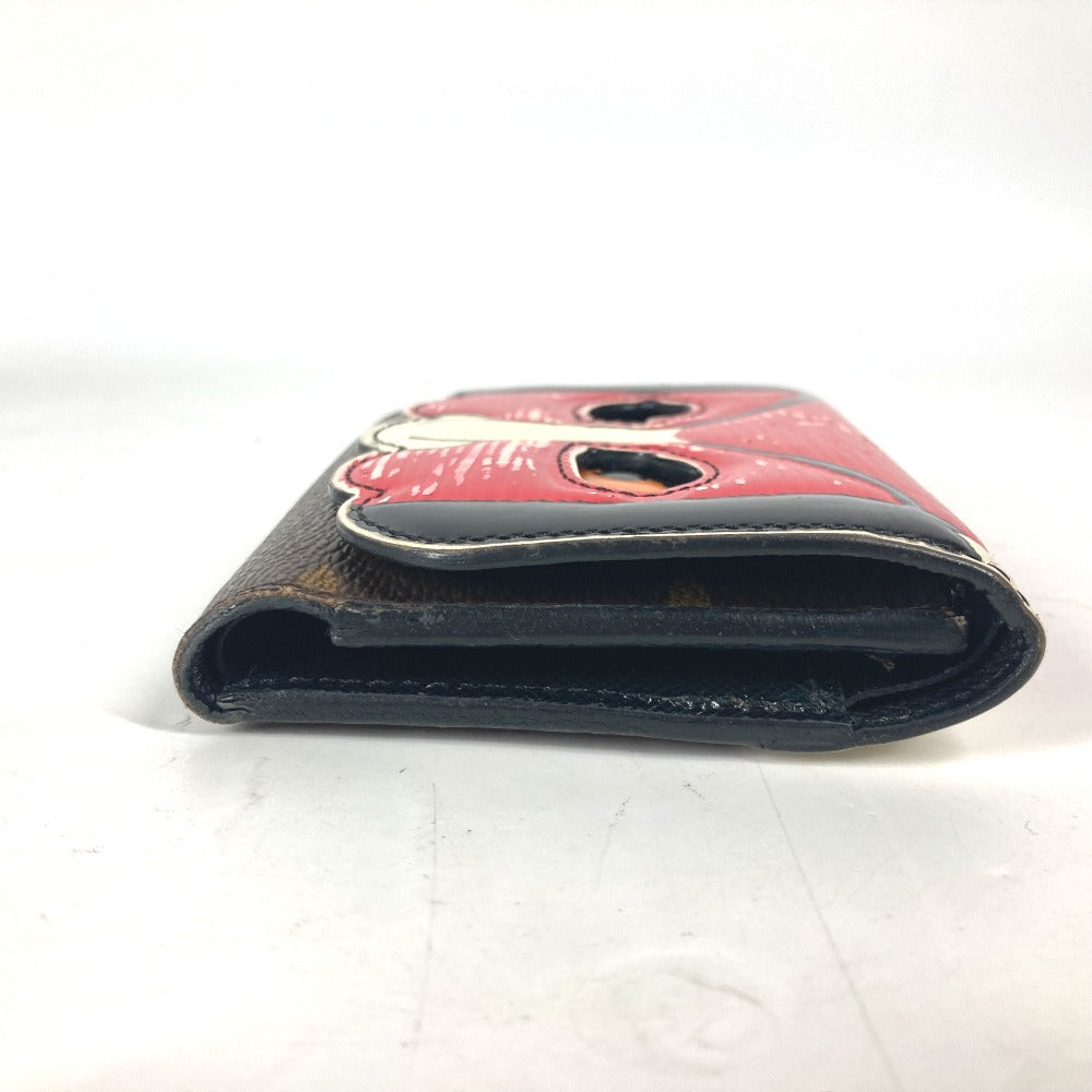 Louis Vuitton Trifold Wallet M67257 Monogram Canvas, Epi Leather Brown Monogram Kabuki Portefeuille