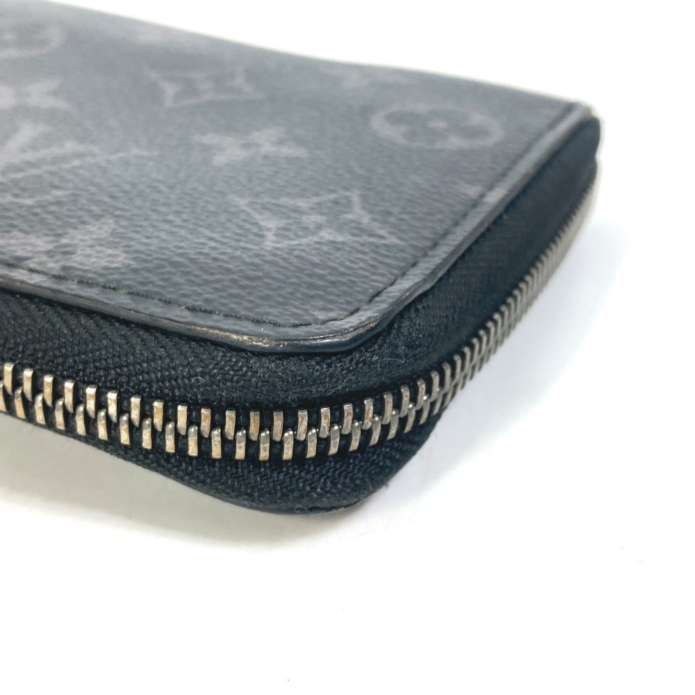 Louis Vuitton Long Wallet Purse M80994 Monogram Eclipse Canvas Black Monogram Eclipse Zippy