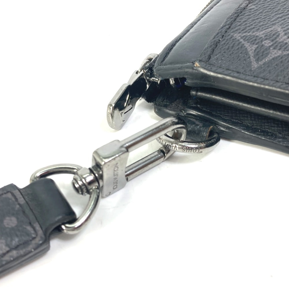 Louis Vuitton Long Wallet Purse M80994 Monogram Eclipse Canvas Black Monogram Eclipse Zippy